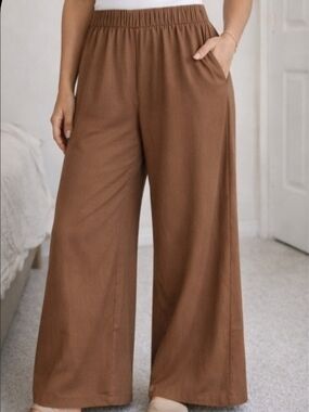 Fabulous & Bar Brown Palazzo Pants